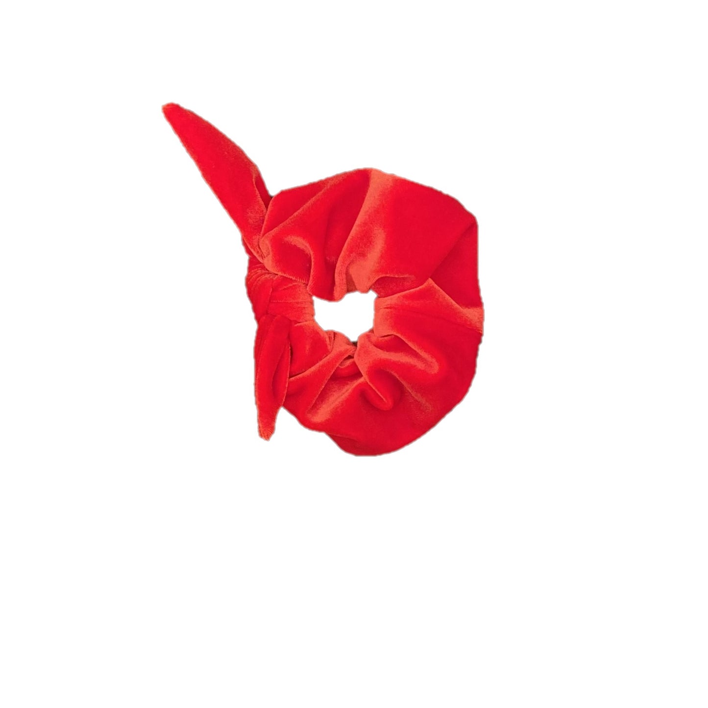 Luxe Red Velvet Scrunchie