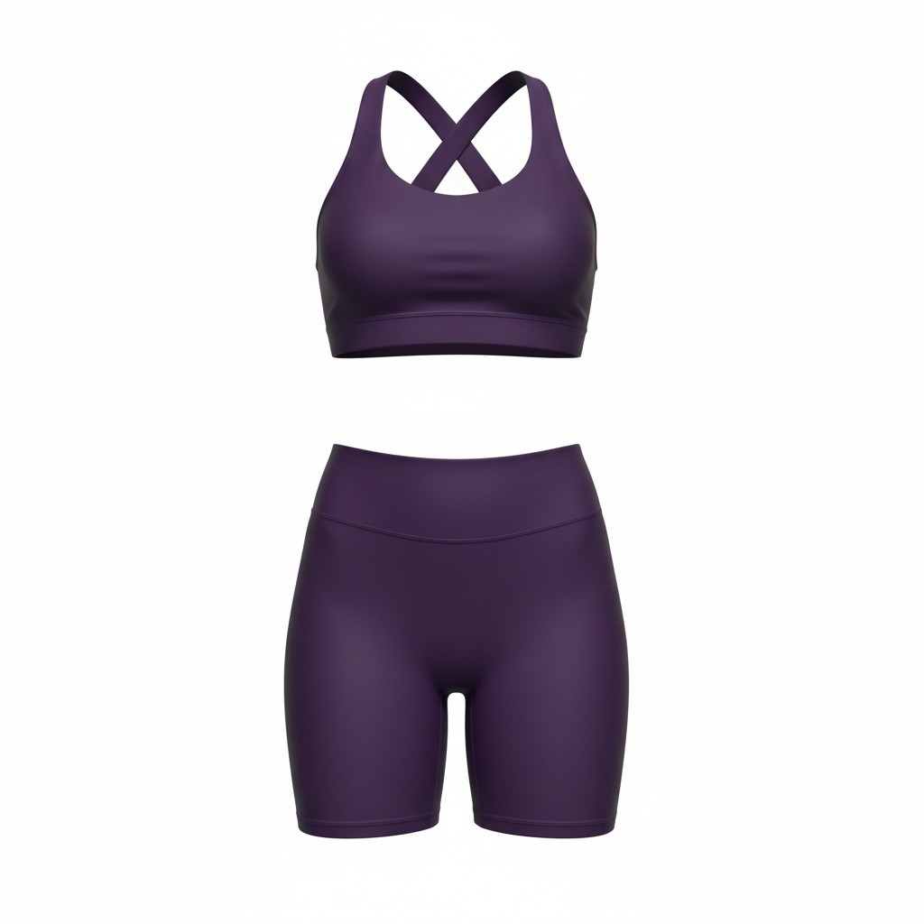 High Waisted Bike Short