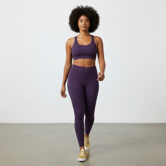 High Waisted Leggings Above Ankle Length