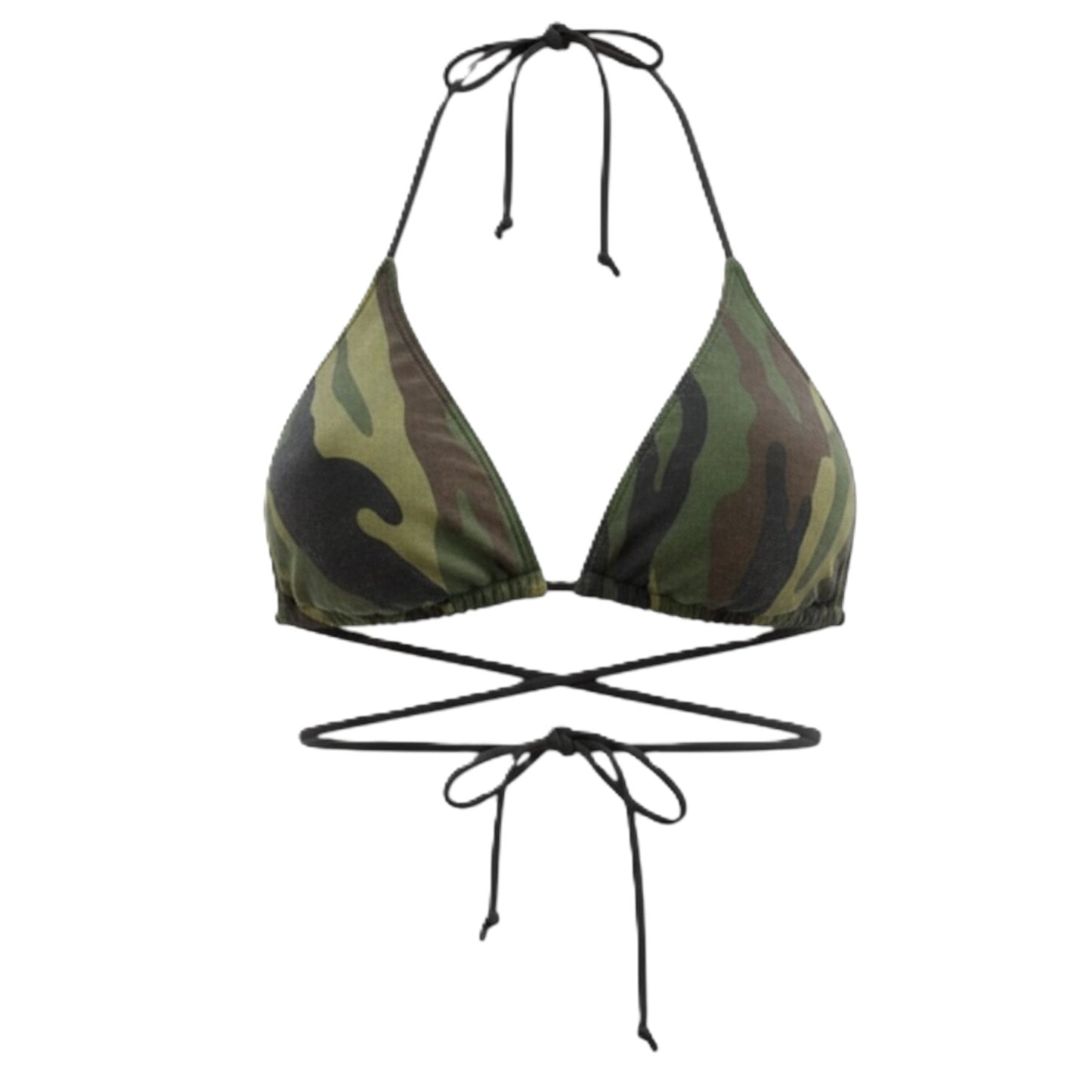 Soninha Convertible Triangle Bikini TOP - Camoflage