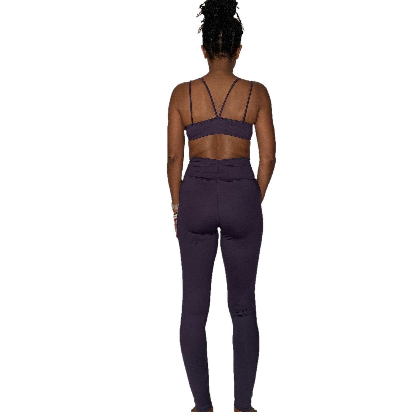 High Waisted Legging Royal Purple