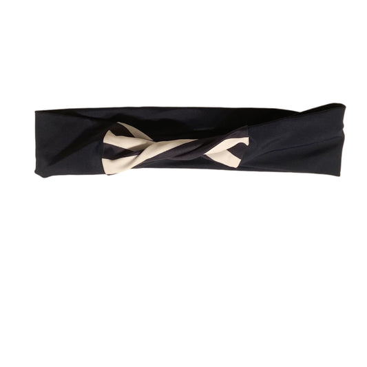 Headband - Navy & White Stripes Colorblock