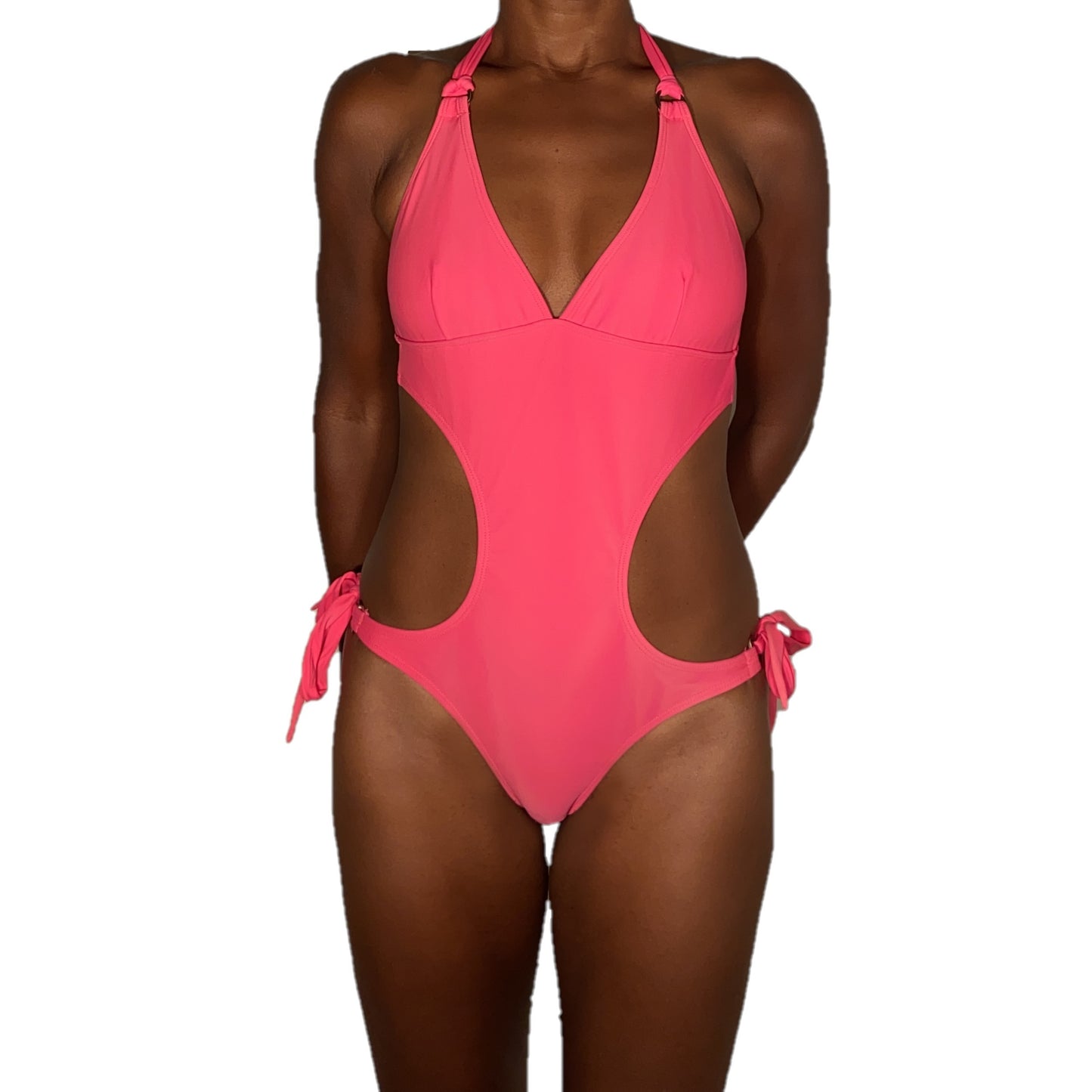 Alvina Monokini Swimsuit in Rosa