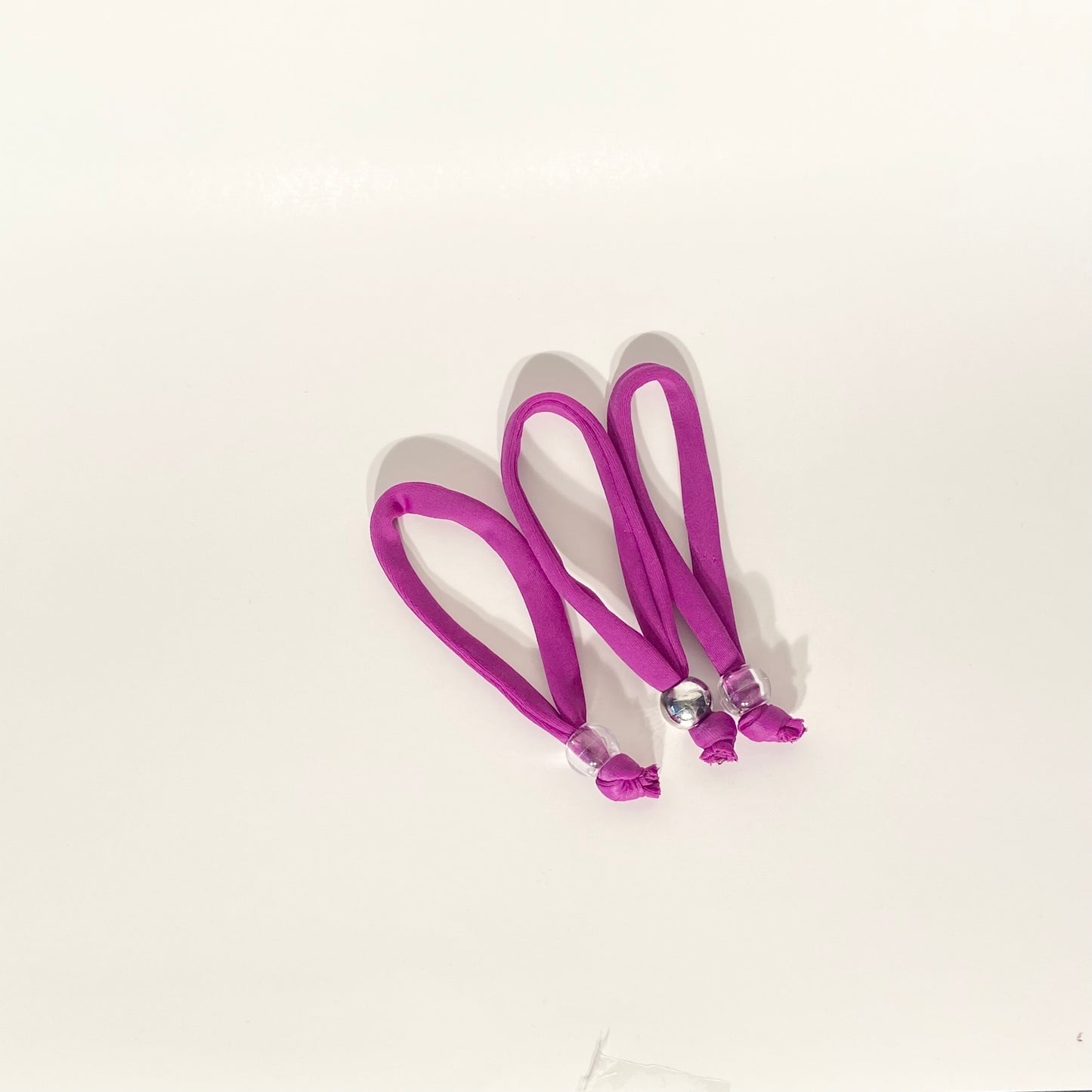 Ponytail Holder 3pack - Purple