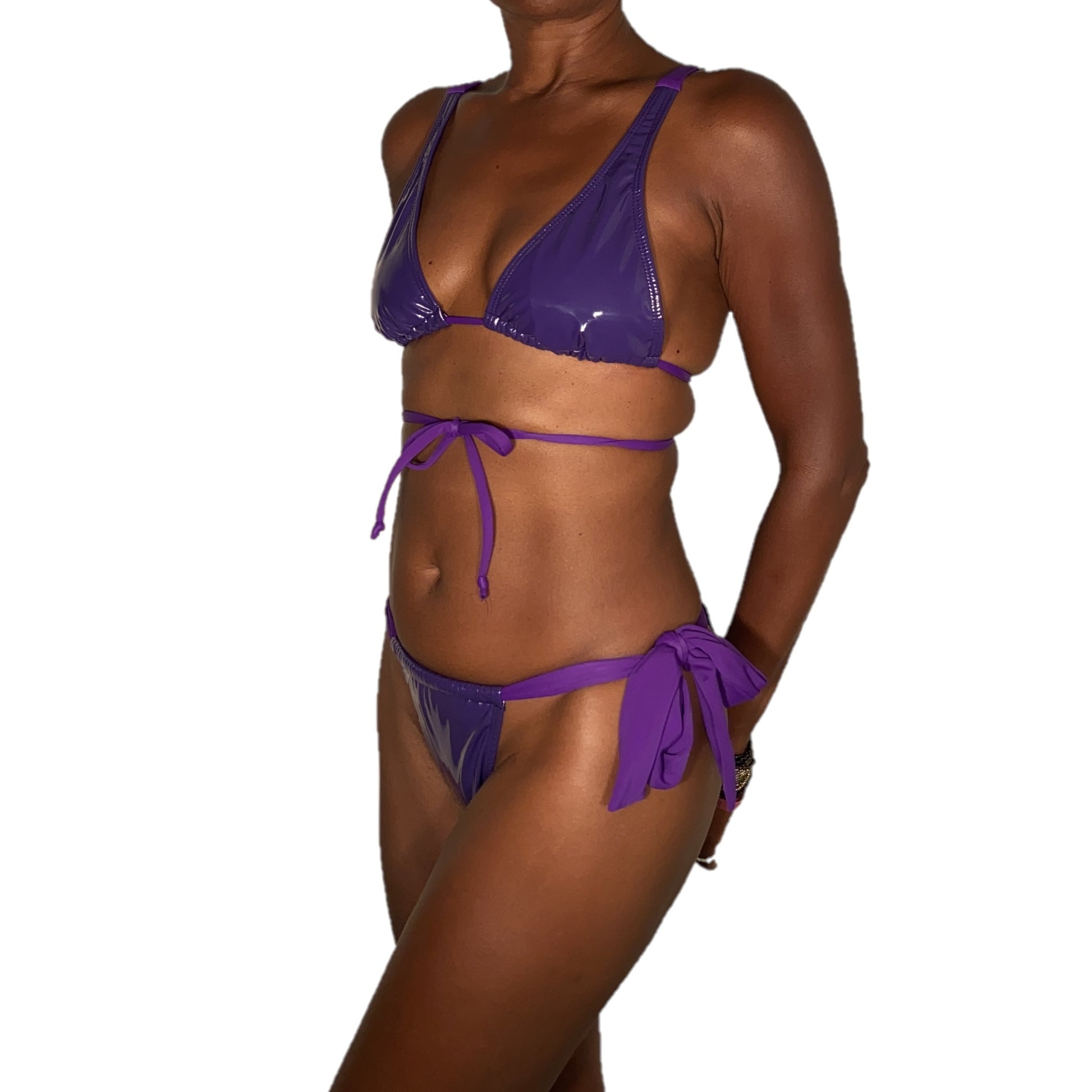 Luciana Bikini TOP - Purple Reign Vinyl