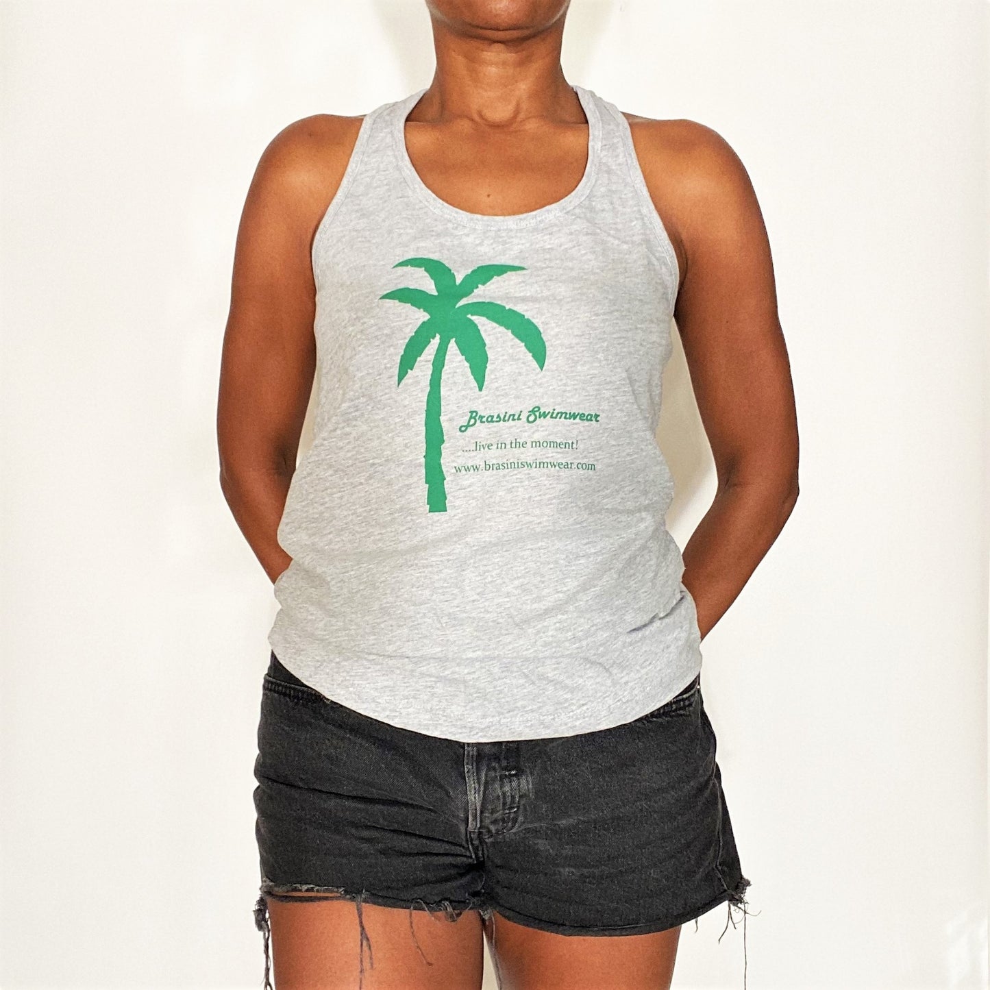 Brasini Logo Racerback Tank Top